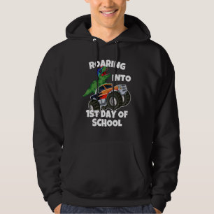 Inspelning i första dagen av Lastbil-doktor Rex Hoodie