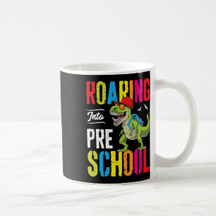 Inspelning i Preschool Dinosaur-läraren FörK Ck T Kaffemugg