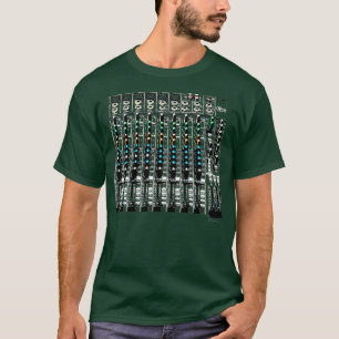 Inspelningsenhet för audio ampel Ljud Ingenjör-bla T Shirt