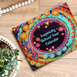 Inspiational Roligt Cheerful Inspiritivity School Kalender