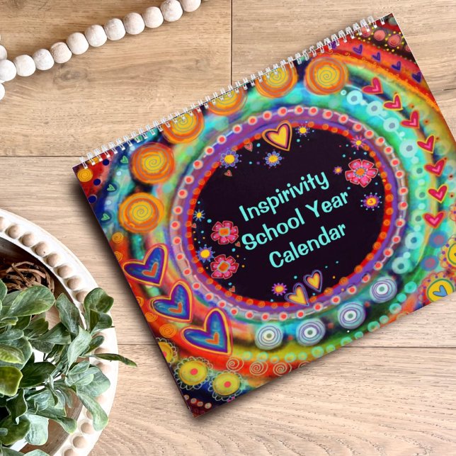 Inspiational Roligt Cheerful Inspiritivity School Kalender (Skapare uppladdad)