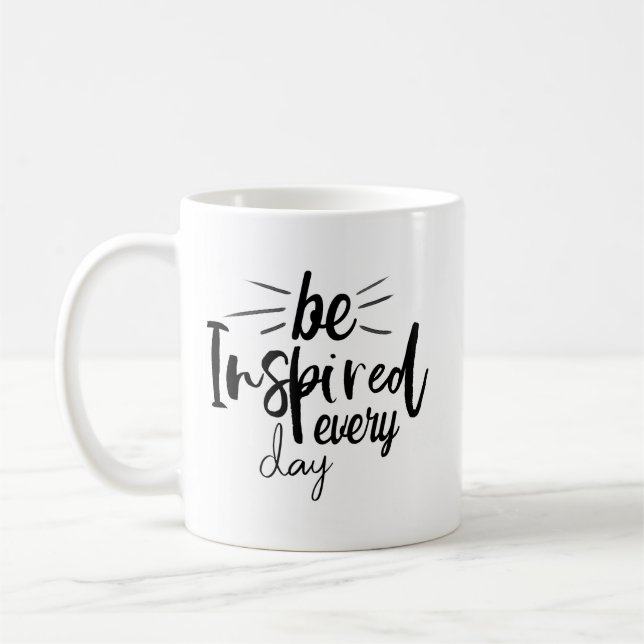 Inspideras varje dag kaffemugg (Vänster)