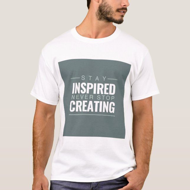 INSPIERAD SKAPARANDA T SHIRT (Framsida)