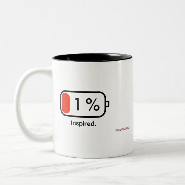 Inspierat 1 pc - Mugg (Vänster)