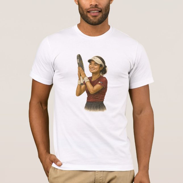 Inspierat av Filipino Tennis Alex Eala T Shirt (Framsida)