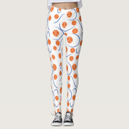 Inspierat basket-boll leggings