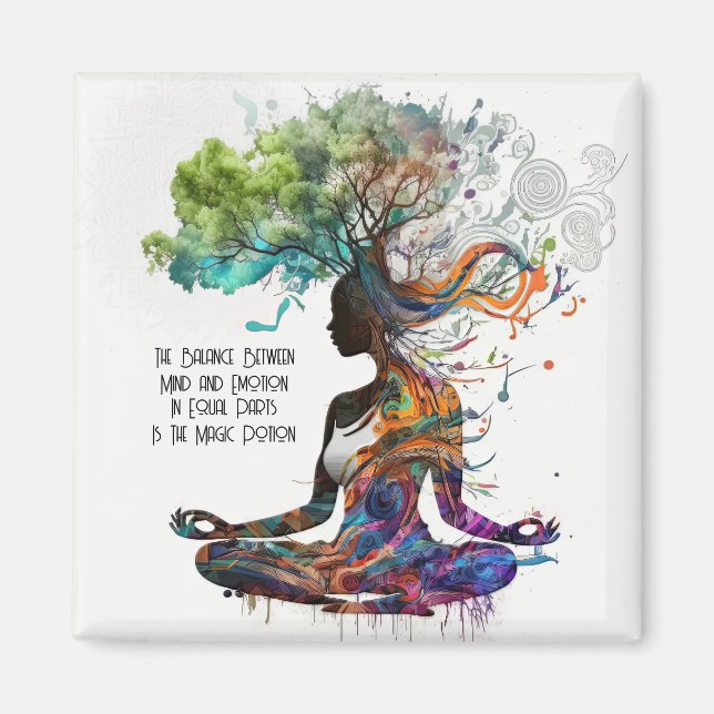 Inspierat Magic Potion Magnet för kvinnor (Framsidan)