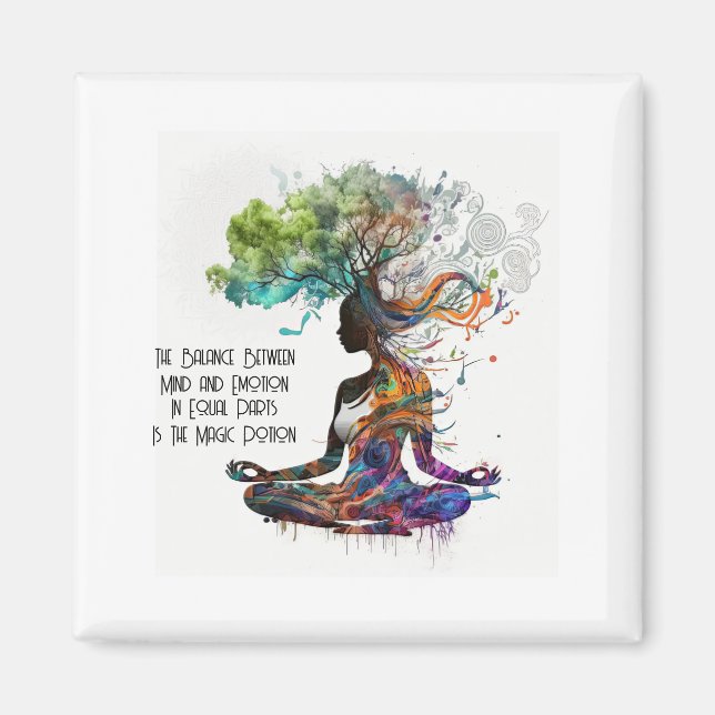 Inspierat Magic Potion Magnet för kvinnor (Framsidan)