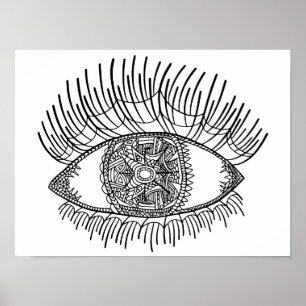 Inspierat Öga 2 Poster