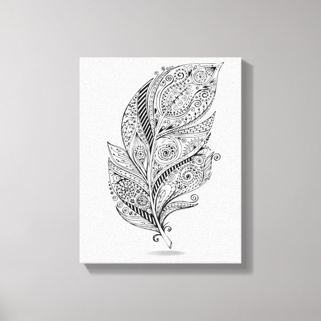 Inspierat stamludd 6 canvastryck (Framsida)