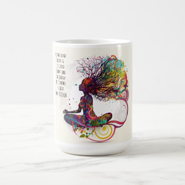 Inspierat Woman Open Heart Mugg (Center)