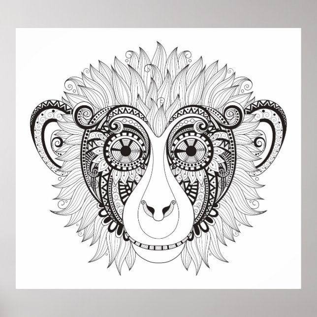 Inspikad apa 2 poster (Framsidan)