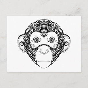 Inspikad apeldesign vykort