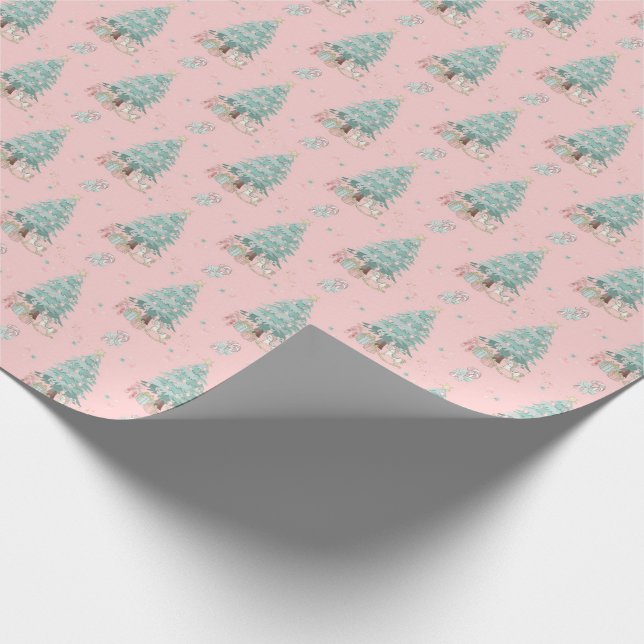 Inspikad av Nutcracker-julklappning Papper Presentpapper (Hörn)