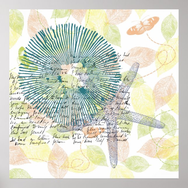 Inspikad Starfish Poster (Framsidan)