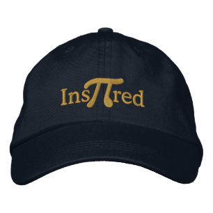 Inspikat med Pi Broderad Keps