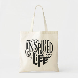 Inspinerad av Life Budget Tote Bag Tygkasse