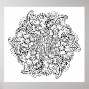 Inspinerad runda Inslag 2 Poster