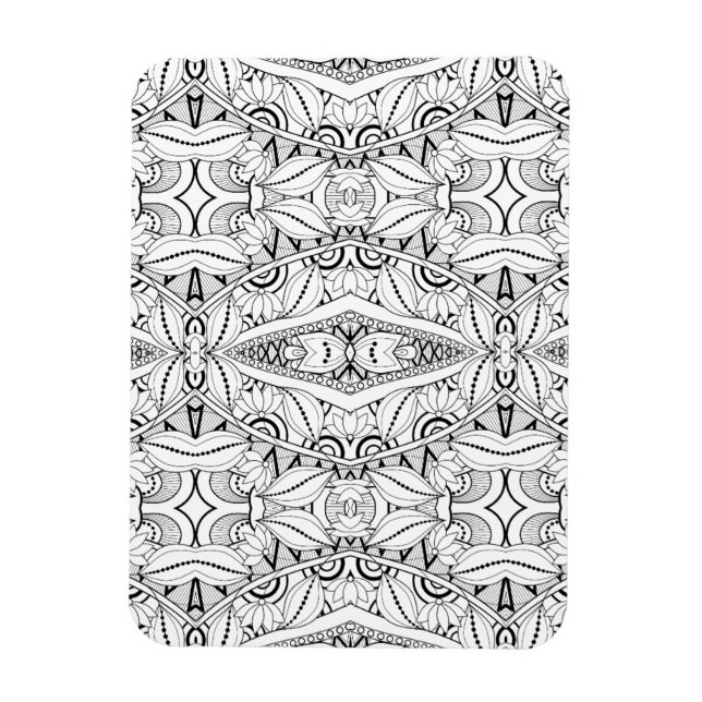 Inspinerad stamdesign magnet (Vertikal)