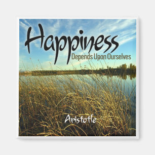 Inspiration -- Aristotle och lycka Magnet