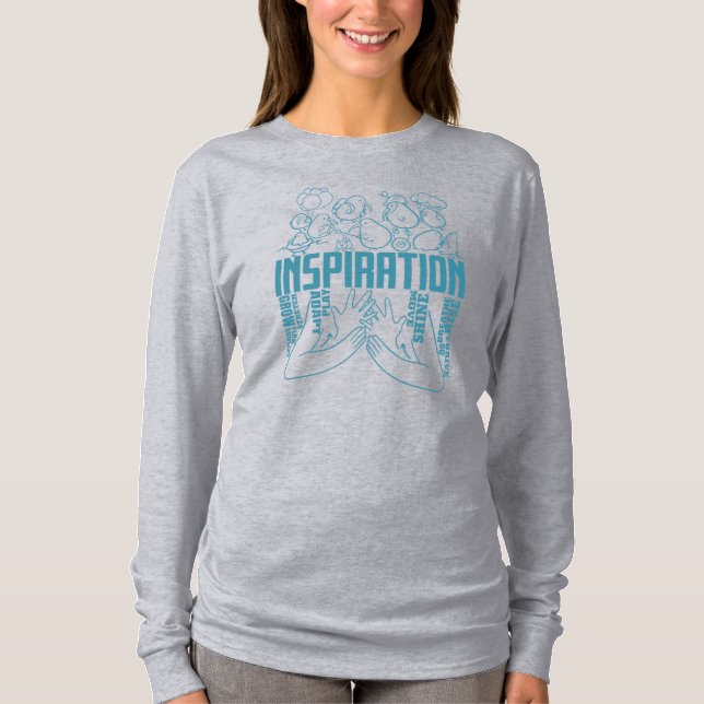 inspiration - ASL-design T Shirt (Framsida)