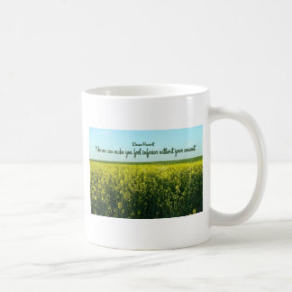 Inspiration av Eleanor Roosevelt Kaffemugg
