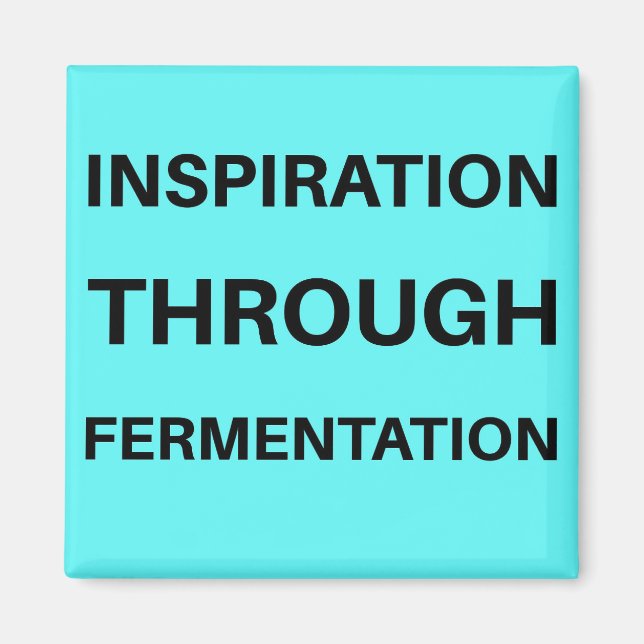 inspiration genom jäsning magnet (Framsidan)