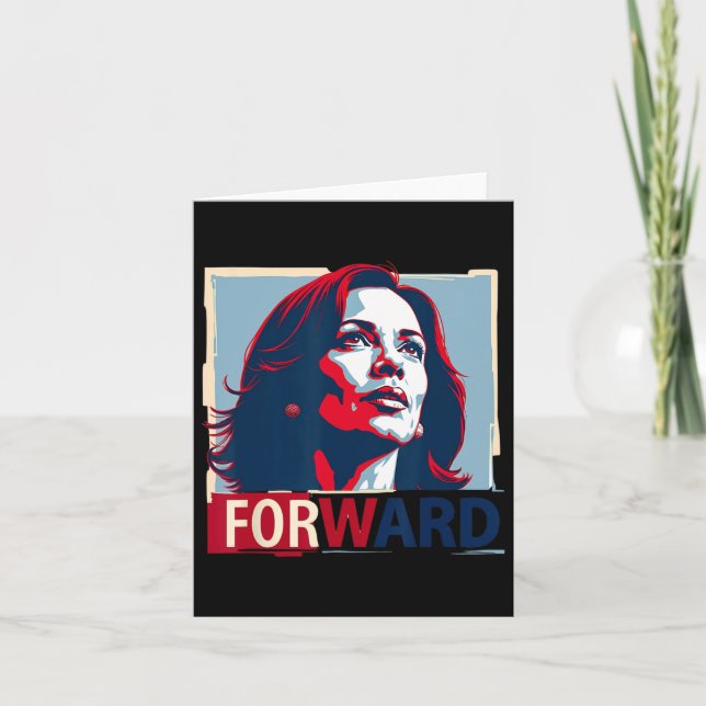 Inspiration Leaabilities Hope Progress Kamala Harr Kort (Framsida)