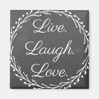 Inspiration - Live Laugh Kärlek Magnet