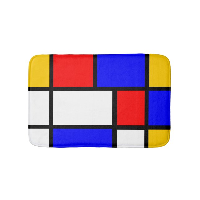 Inspiration Mondrian Badrumsmatta (Framsidan)