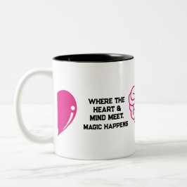 inspiration och påverkan Två-Tonad mugg