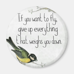 Inspiration och uppmuntran magnet