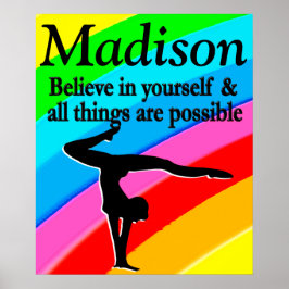 INSPIRATION PERSONLIG GYMNASTICS POSTER