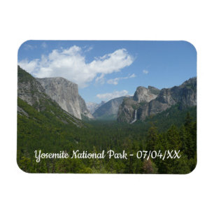 Inspiration Point i Yosemite National Park Magnet