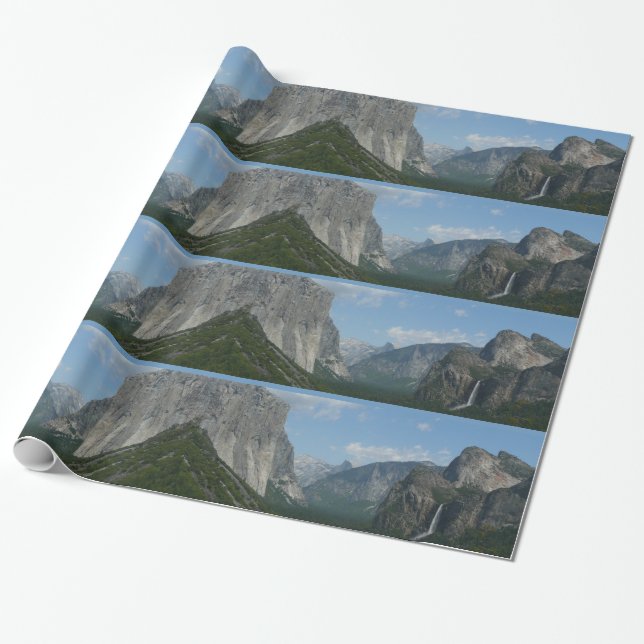 Inspiration Point i Yosemite National Park Presentpapper (Utrullad)