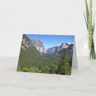 Inspiration Point II vid Yosemite National Park Kort