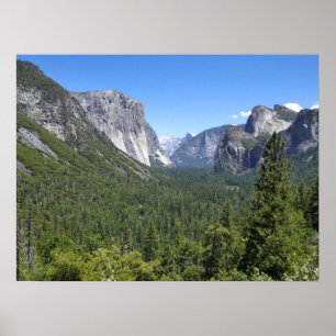 Inspiration Point II vid Yosemite National Park Poster