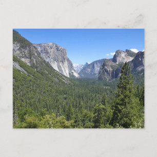 Inspiration Point II vid Yosemite National Park Vykort