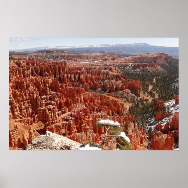 Inspiration Point vid Bryce Canyon I Poster (Framsidan)
