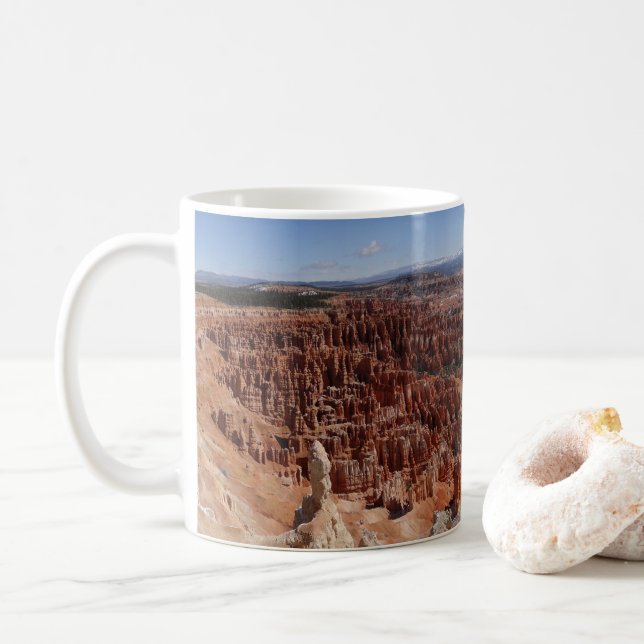 Inspiration Point vid Bryce Canyon II Kaffemugg (Med munk)