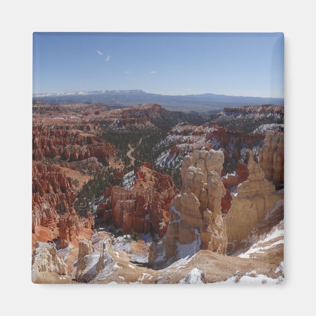 Inspiration Point vid Bryce Canyon II Magnet (Framsidan)