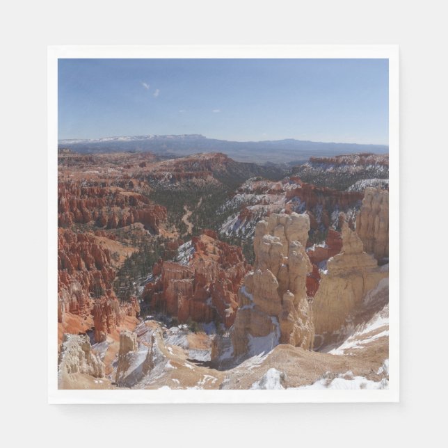 Inspiration Point vid Bryce Canyon II Pappersservett (Framsidan)