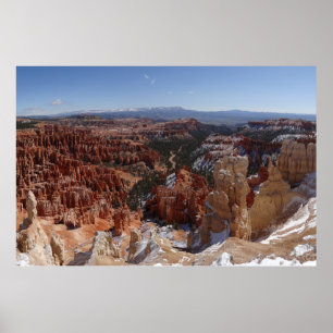 Inspiration Point vid Bryce Canyon II Poster