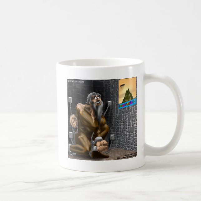 Inspiration - Rollig Motiverande Tecknad Film Kaffemugg (Höger)