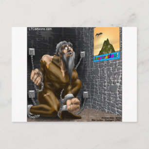 inspiration - Tecknad för nyskapande motivation Vykort