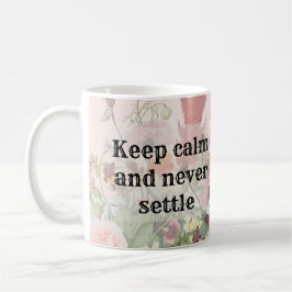 Inspirational and gratitude quote kaffemugg