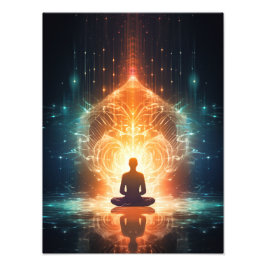 Inspirational Andlig Awakening Fototryck