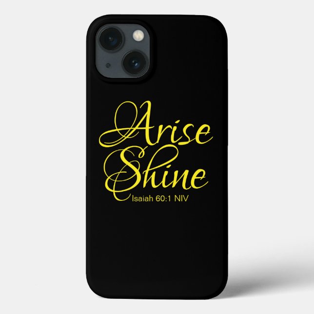 Inspirational Arise och Shine Faith Black (Baksida)