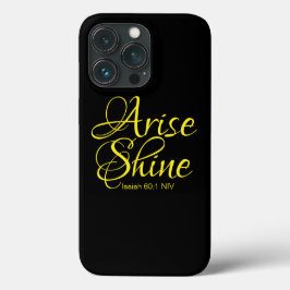 Inspirational Arise och Shine Faith Black