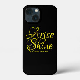 Inspirational Arise och Shine Faith Black